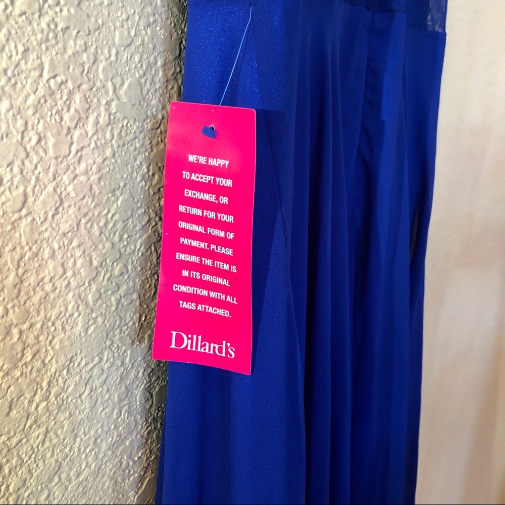 Formal Prom Blue Long Dress - Picture 4 of 6
